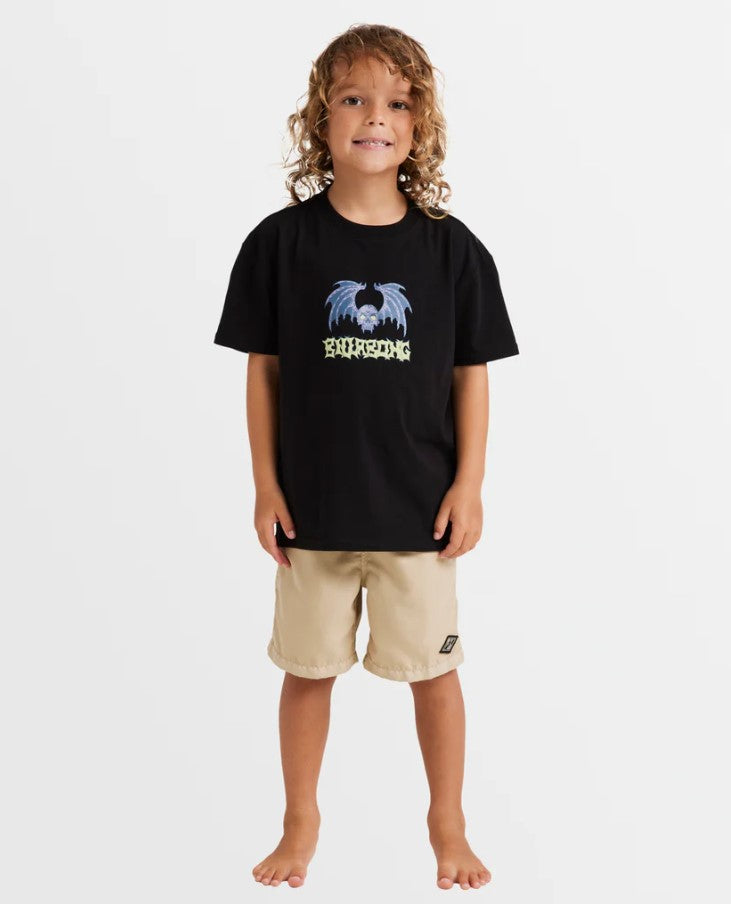 Billabong Groms Afterlife Tee in black