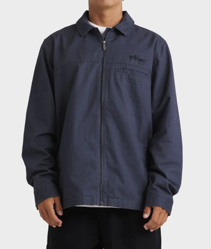 Billabong Jimmy Jacket in graphite indigo from front