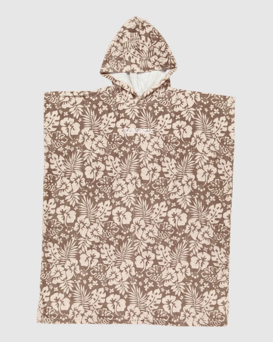 Billabong Off Tropic Womens Hooded Towel
 in printed brown