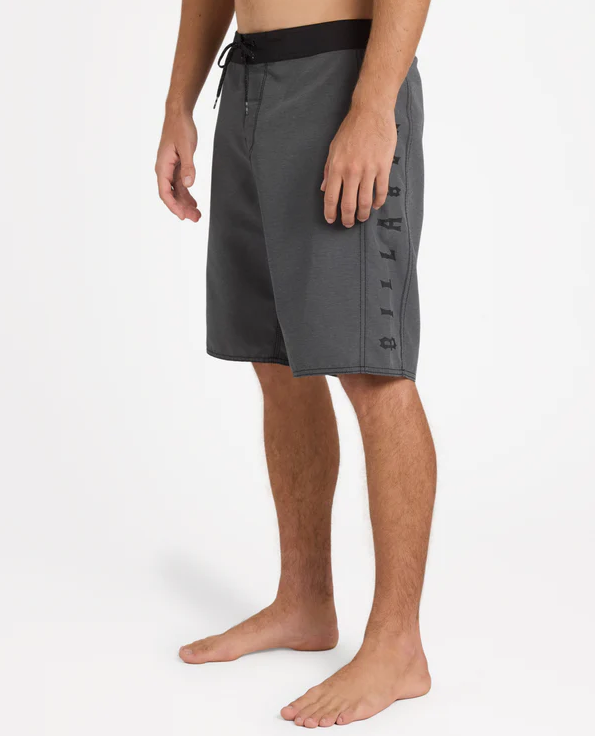 Billabong Shadow Cut OG 20" Men's Boardshorts in asphalt from  side