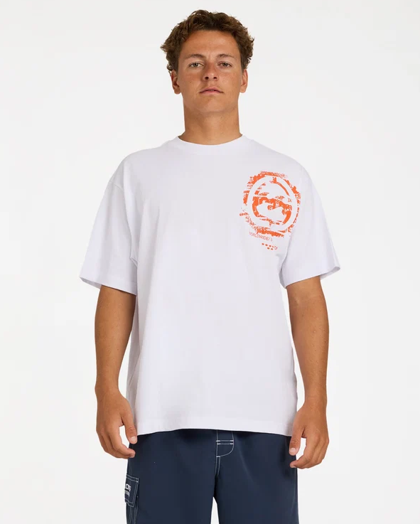 Billabong Spec Blast Men's T-Shirt in white from front