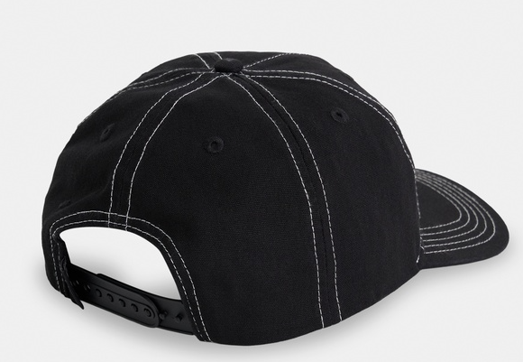 Billabong Spec Pulse Cap in washed black from the rear