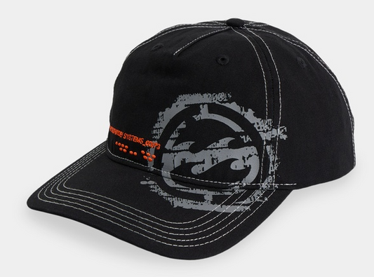 Billabong Spec Pulse Cap in washed black from the front