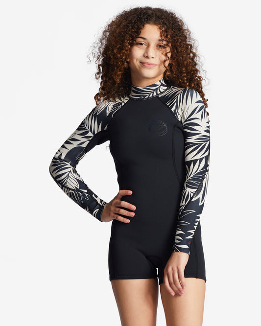 Billabong Spring Fever Long Sleeve Wetsuit In Paradise