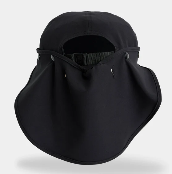 Billabong Strike Mission Surf Cap in black from rear