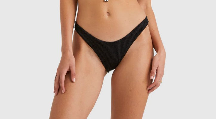 Billabong Summer Hi Reese DD w Bondi Pant Bikini Set showing pant in black from front