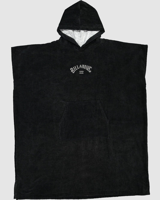 Billabong Wetsuit Hooded Towel in black