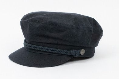 Brixton Fiddler Weather Guard Unisex Cap in washed navy colourway