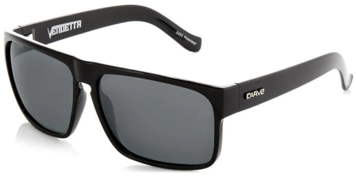 CARVE VENDETTA BLACK polarised SUNGLASSES