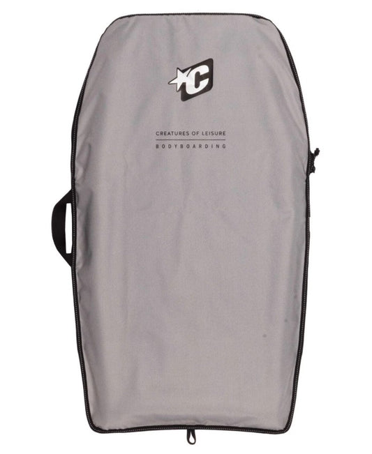 Creatures of Leisure 42" Bodyboard Icon Lite Cover in silver with black trim