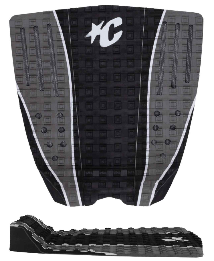 Creatures of Leisure Ethan Ewing Lite Surfboard Grip in black and char colourway