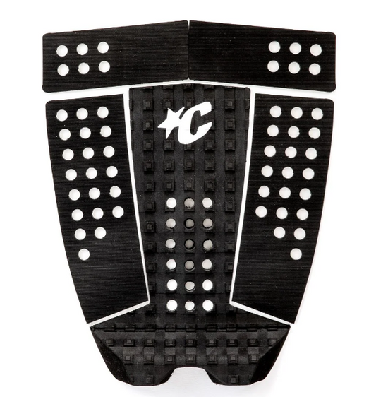 Creatures of Leisure Icon Xtend Surfboard Grip 5 piece pad in black
