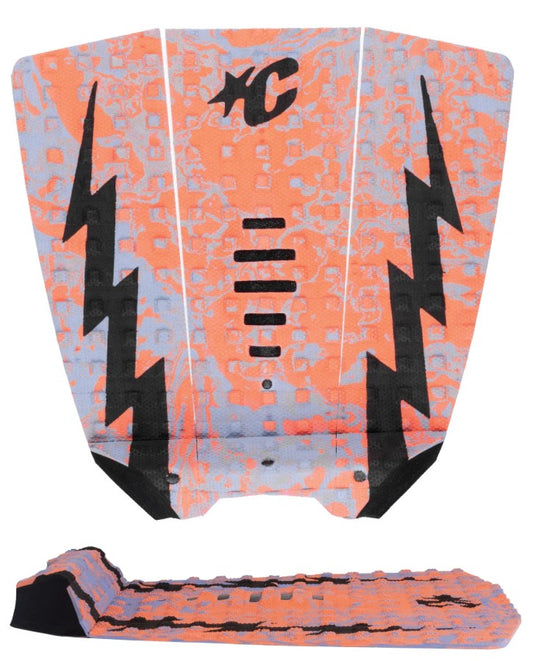 Creatures of Leisure Mick E Fanning Lite Surfboard Grip in purple haze with black details