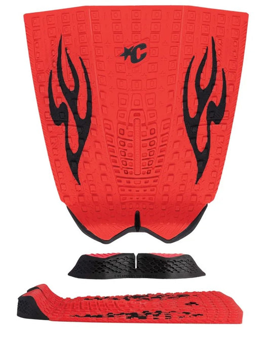 Creatures of Leisure Proto 1.5 Griffin Colapinto Pin Tail Grip Pad in red with black detailing