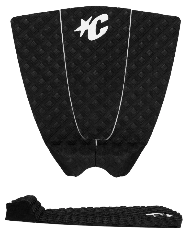 Creatures of Leisure Signature Pin Tail Pro Grip in black from top and side views