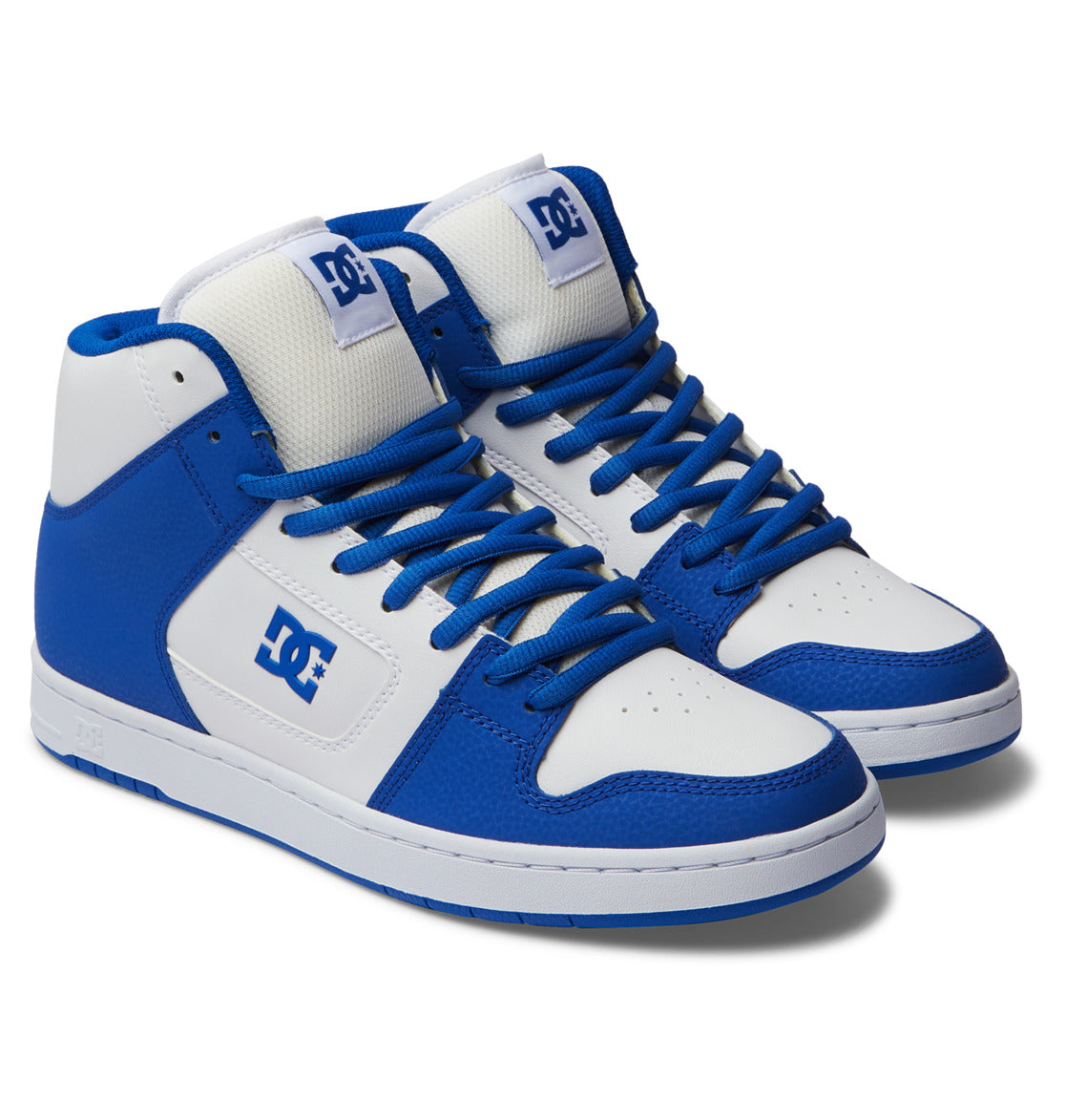 DC Manteca 4 HI Mens Shoes in blue and white colourway