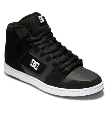DC Manteca 4 HI Boys Shoes in black black white colourway