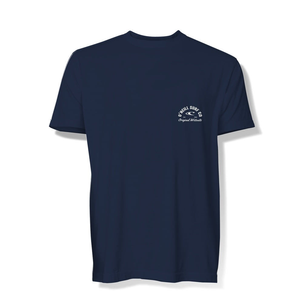 O'Neill Mens Rocker Tee in navy from front