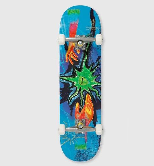 Deca Derivation 8.5" Complete Skateboard in multi colour