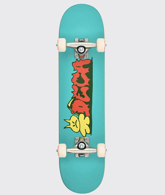 Deca Kids Frank Mini 7.0" Complete Skateboard in teal