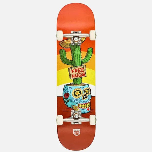 Deca Murphys Cactus 8.0 Complete Skateboard in multi colour with cactus and skull imagery