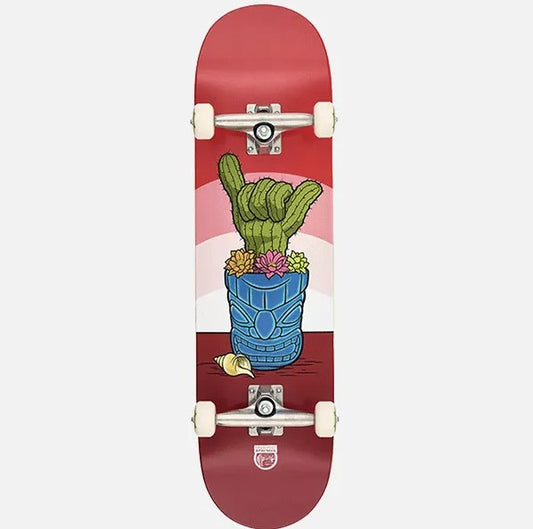 Deca Murphys Cactus 8.5" Complete Skateboard lookin sharp in multi colour with cactus shaka graphic