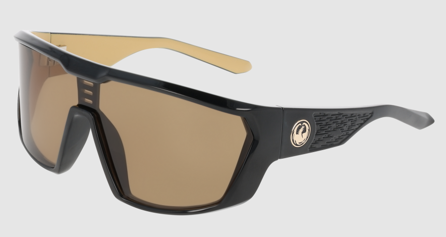 Dragon Chasm Black Lumalens Brown Sunglasses
