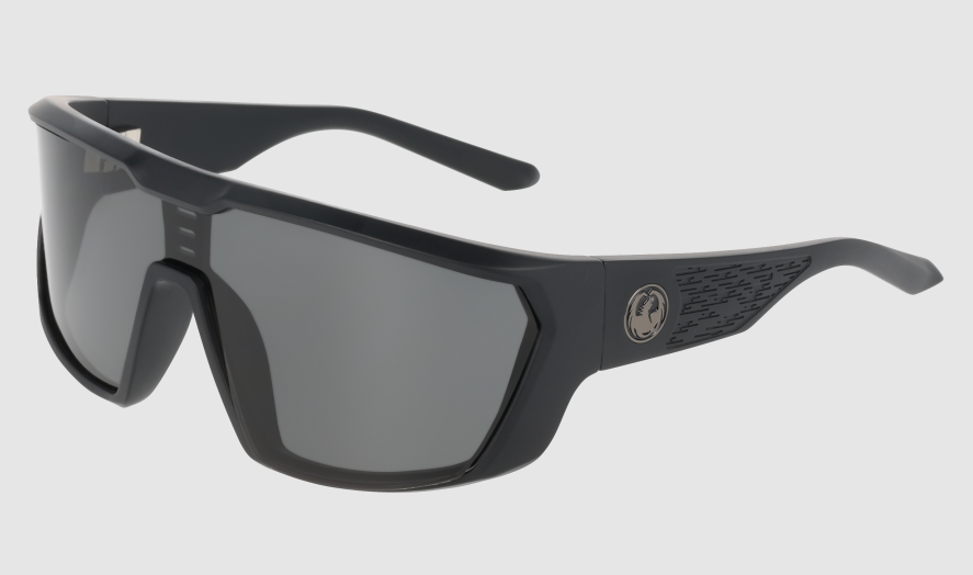 Dragon Chasm Matte Black Lumalens Smoke Sunglasses 