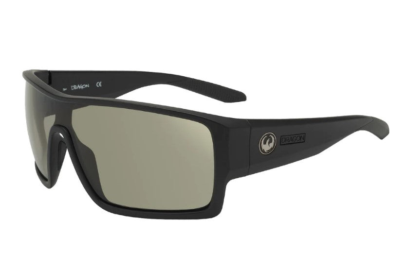 Dragon Flash Matte Black/LL Smoke Polar Sunglasses