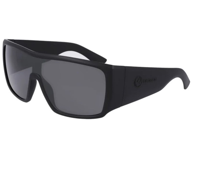 Dragon Rocker Matte Black/LL Smoke Polarised Sunglasses