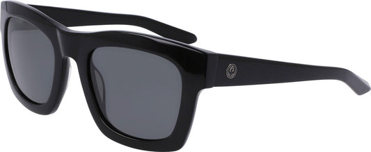 Pair of Dragon Waverly Black frames with Smoke Polarised Luma Lens Sunglasses