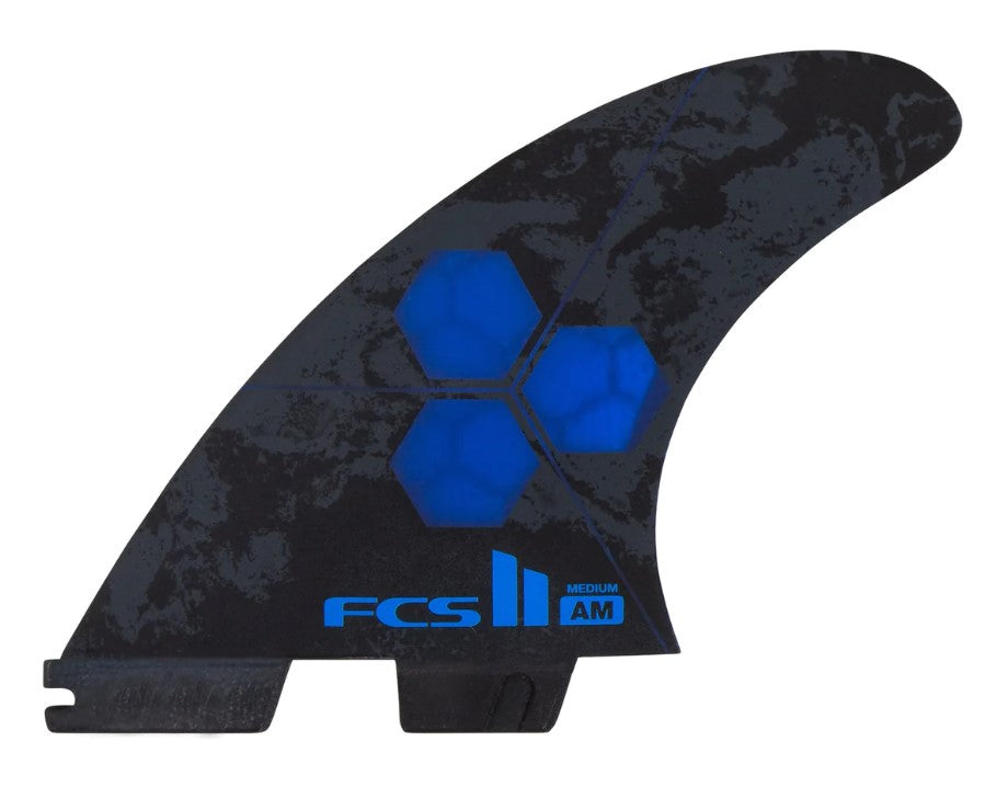 FCS II AM AL MERRICK PC surfboard fin in cobalt