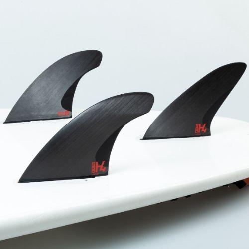 FCS II SWISS MADE surfboard TRI FIN SET