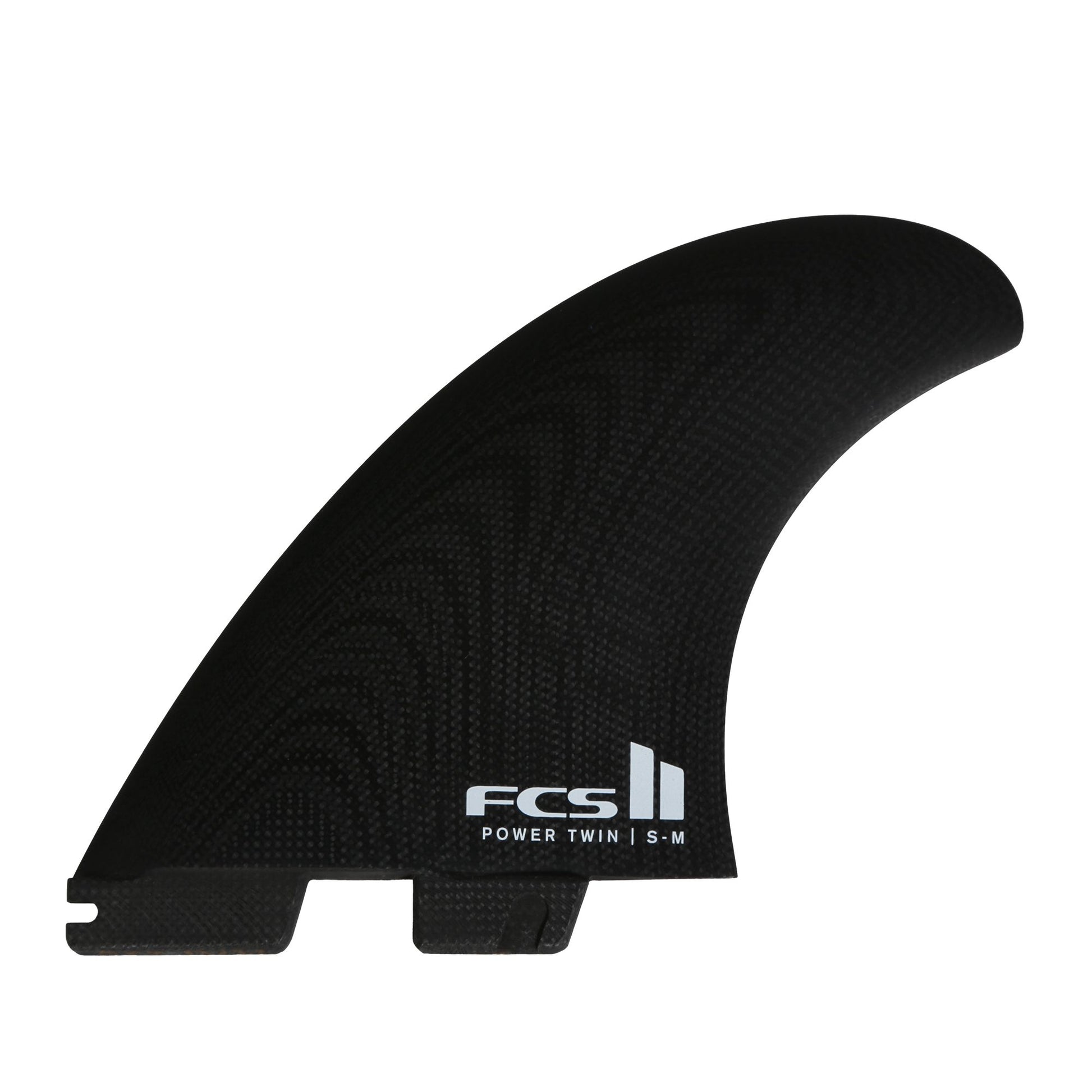 FCS II POWER TWIN PG FIN SET in black