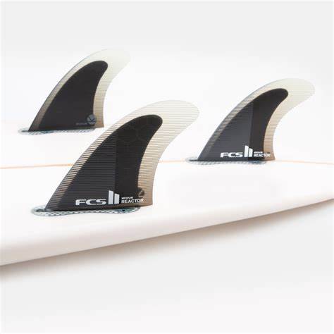 FCS 2 Reactor PC Tri Surfboard Fin Set small