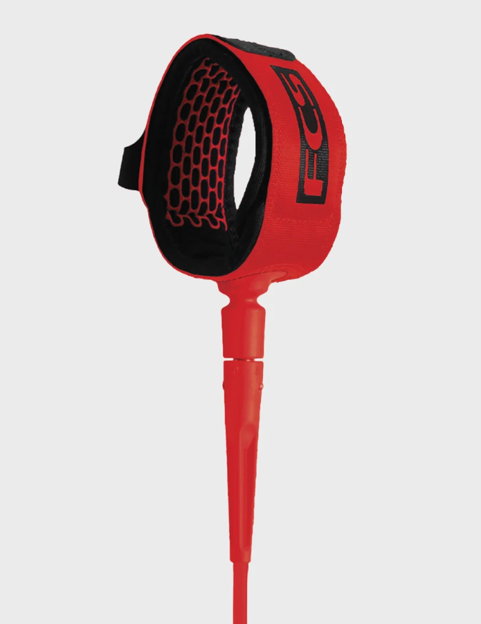 FCS 6' All Round Essential Leash in red