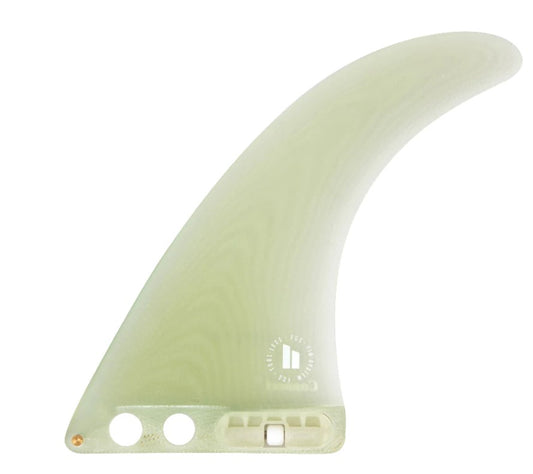 FCS II Connect PG 9" Longboard Fin in clear colourway