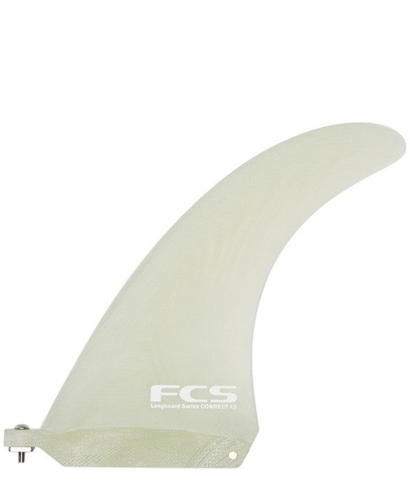 Connect Crew and Plate 8" PG Longboard Fin clear