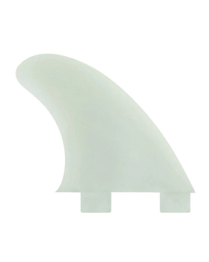 FCS GX NATURAL GLASS FLEX SIDE FINS side veiw colour natural