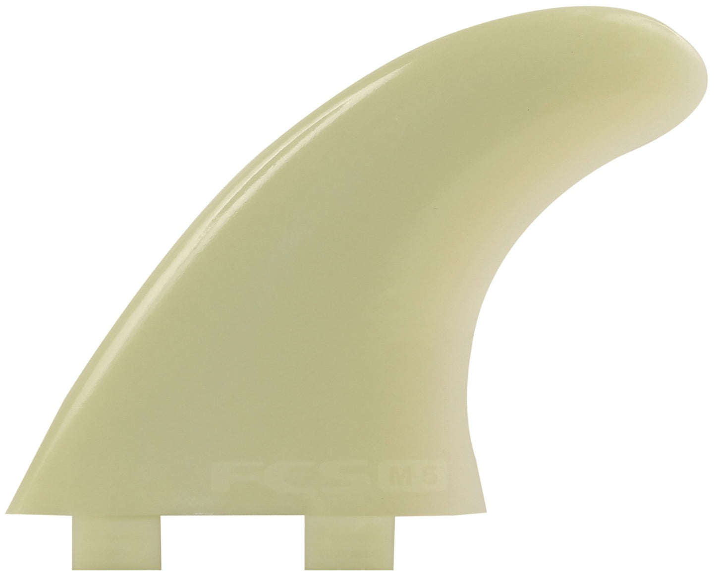 FCS M5 NATURAL GLASSFLEX MED TRI FIN SET