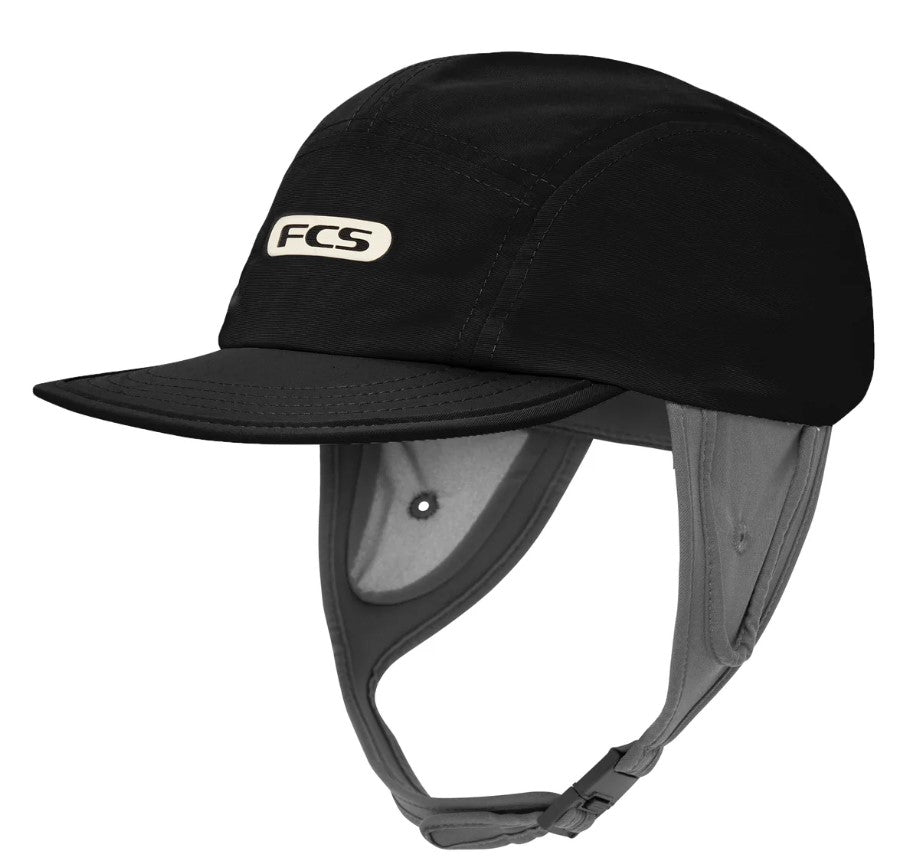 FCS Essential Truckers Wet Surf Cap in black