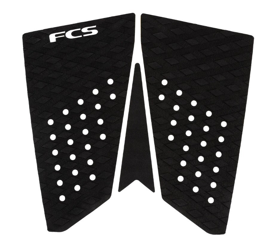 FCS T-3 Fish Eco Tailpad 3 piece in black