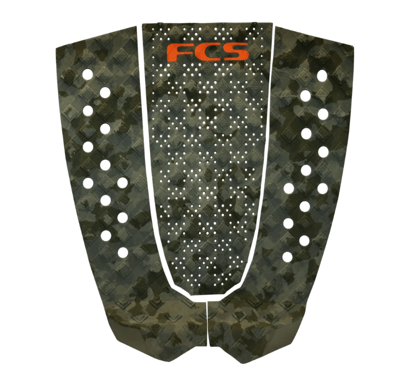 FCS T3 Eco Surfboard Tailpad in camo colourway