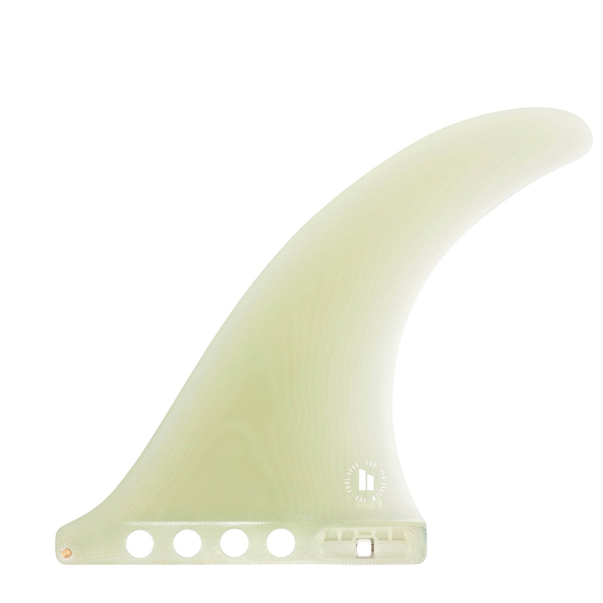 FCS II FLOW II 10.5" PG LONGBOARD FIN clear