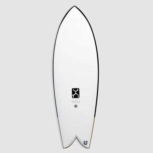 Firewire Machado 5'11 Too Fish helium epoxy Surfboard deck