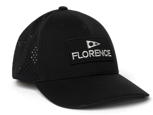 Florence Marine X Airtex Trucker Hat
  in black from front