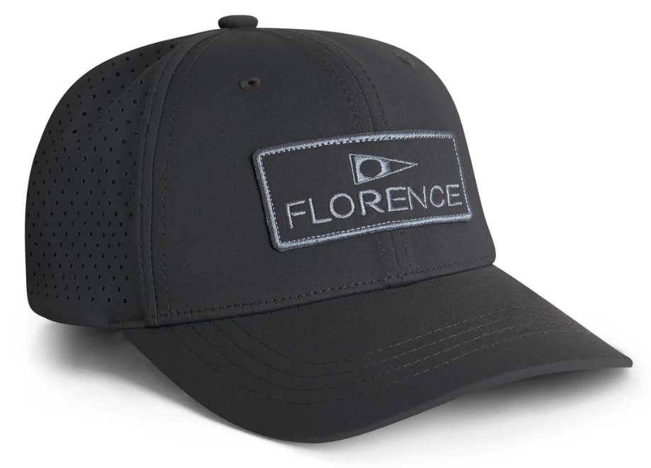 Florence Marine X Airtex Trucker Hat
 in mountain colourway from front
