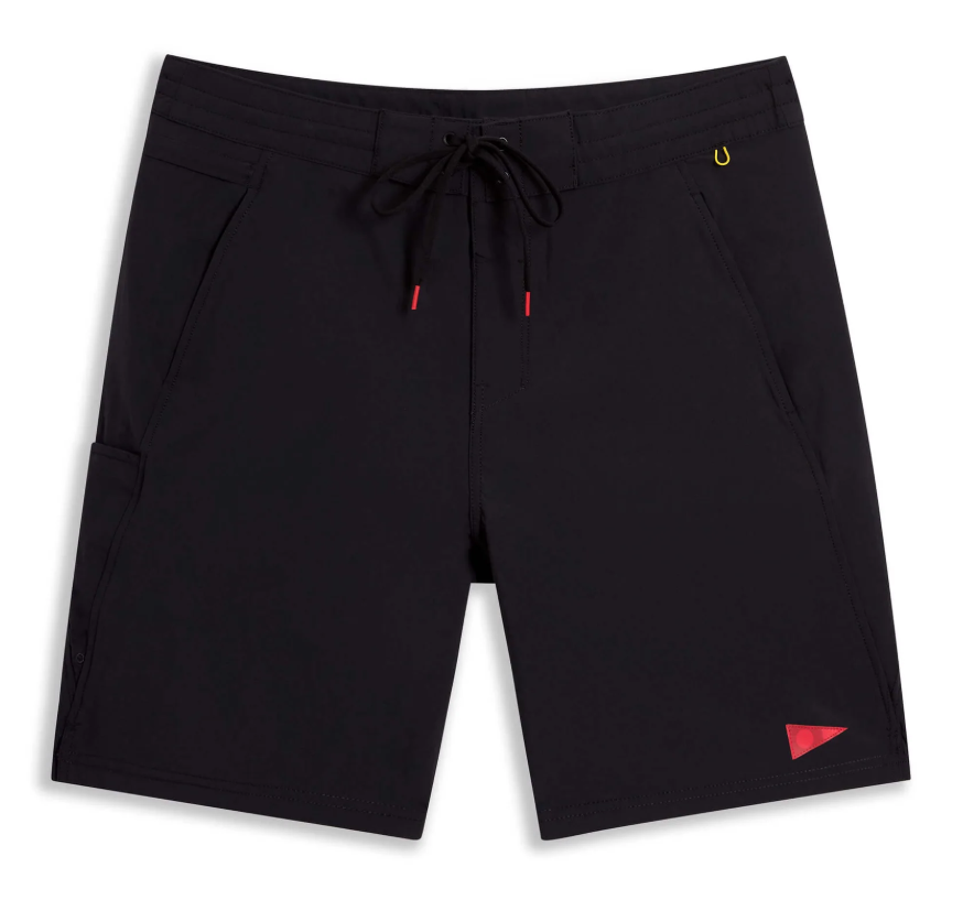 Florence Marine X Cordura 18.5" Utility Shorts in black from the front
