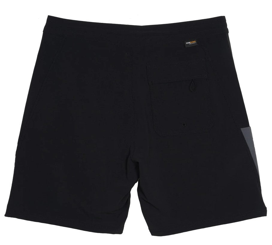 Florence Marine X F1 Cordura Utility Short in black from rear