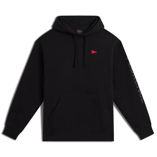 Florence Marine X Hoodie in black front view
